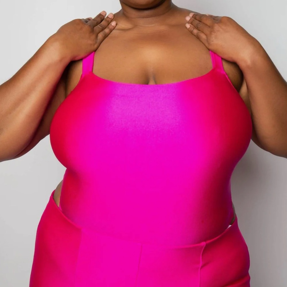 Good American Fuchsia Pink Top
